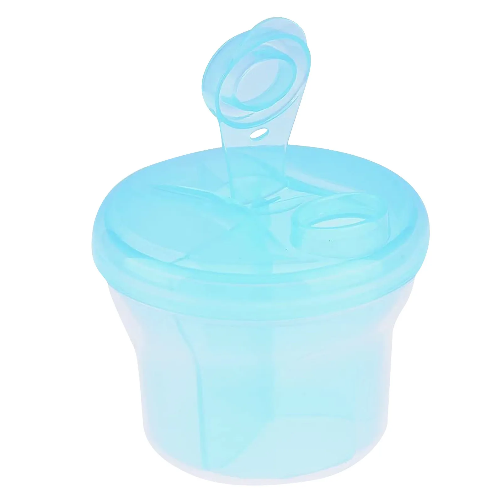 Три Слои Портативный уличный контейнер для еды с вращающееся соединение детей