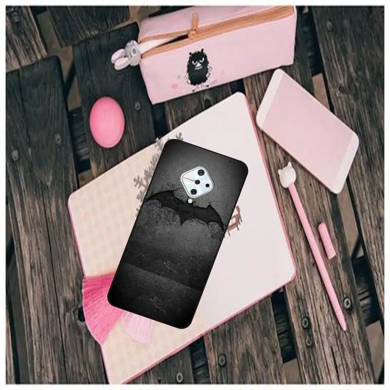 

LJHYDFCNB Bat Pattern Phone Case For Vivo X9 9s 20 Plus Y97 83 75 71 69 V15 V17 V5 S