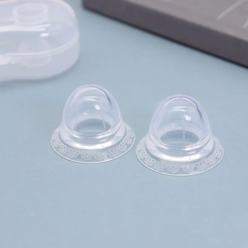 

2PCS Silicone Nipple Aspirator Corrector Painless Nipple Sucker Puller Braces Redress Niplette Correction Clamps Corrector