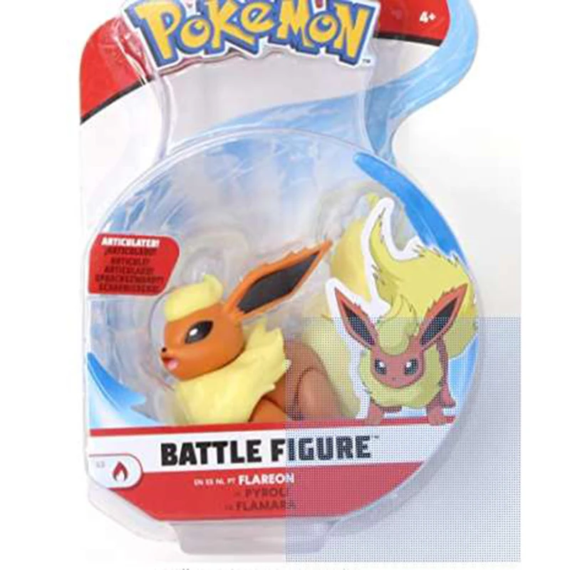 Takara Tomy Pokemon Evee Family Flareon Jolteon vaporion Gengar Snorlax Blaziken Battle Feature Модель Коллекционная
