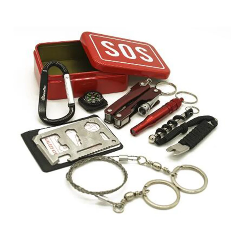 ZK20 Outdoor SOS Emergency Survival kit Tools Multi Tool Camping Gear Equipment Hiking Accessories Tourism | Спорт и развлечения