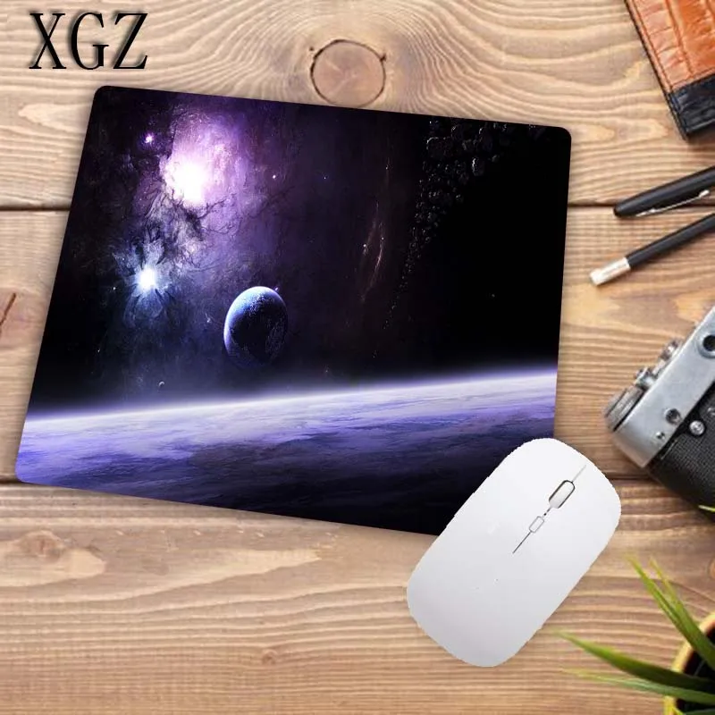XGZ космическая земля яркий свет игровой коврик для мыши большой коврик для мыши геймер Коврик Для Мыши компьютерные игровые коврики и чехлы Настольный коврик для CSGO DOTA