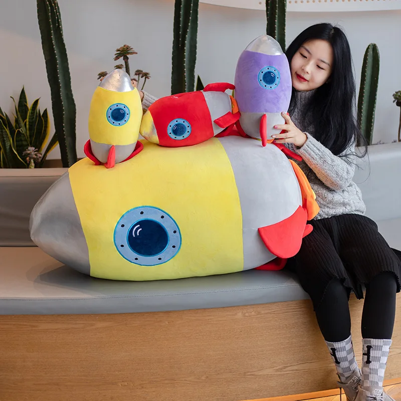Кукла космическая серия ракетная подушка милый космический корабль креативный