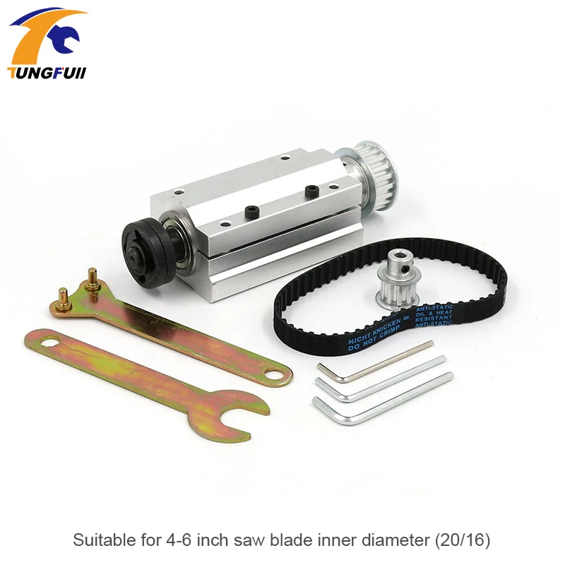 Настольная пила шпиндель в сборе мини деревообрабатывающий стол домашний