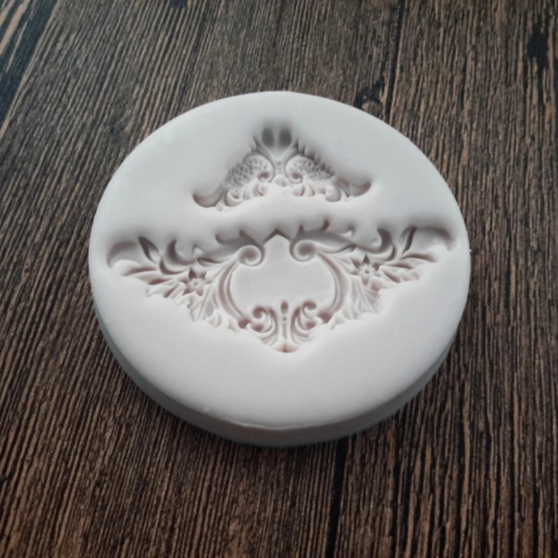 

Vintage Corner Border Decoration Moulds Fondant Cakes Silicone Molds Sugarcraft Chocolate Baking Tools For Cakes Gumpaste Form