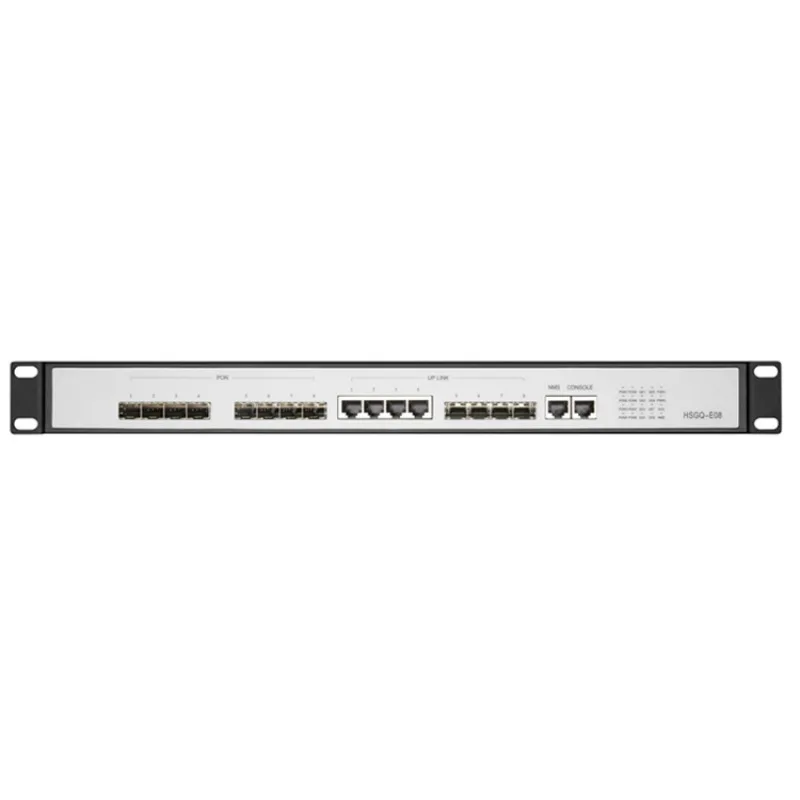 EPON OLT 8 PON порт GEPON веб-Поддержка L3 маршрутизатор/коммутатор многомодовый 4 SFP 1 25G SC
