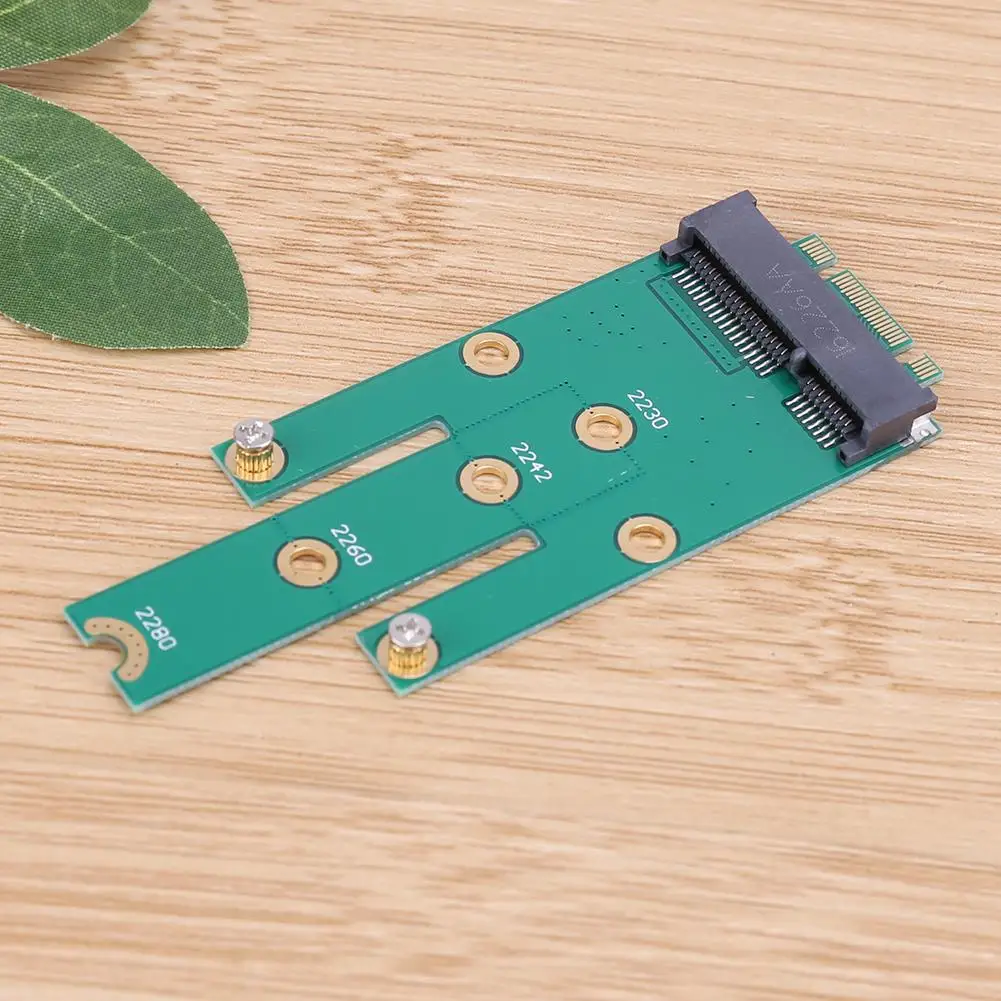 NGFF M.2 B + M ключ к mSATA Mini PCI-E PCI-Express SATA 3 0 SSD папа конвертер адаптер карты для 2242/2260/2280 m2