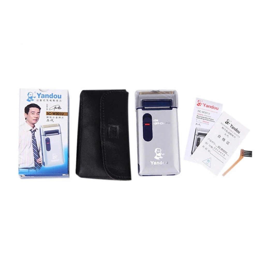 Популярная портативная дорожная поршневая бритва электрическая Мужская