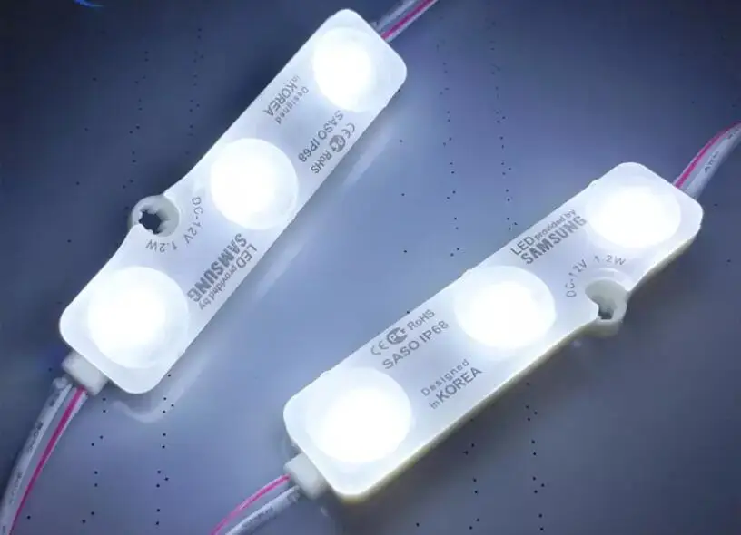 SMD 5730 3 светодиодный s модуль магазин передних окон светильник знак светодиодный светильник SAMSUNG чип водонепроницаемый полоса светильник светодиодный задний светильник