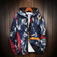 two sidedcamouflage mens jacket mens 2020 spring and autumn windbreaker handsome trend double sided wearable jacket plus m 8xl