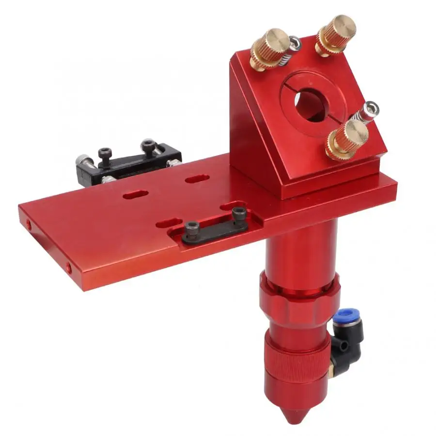 Красный оксидной пленки Алюминий лазерная головка зеркало в раме Набор для