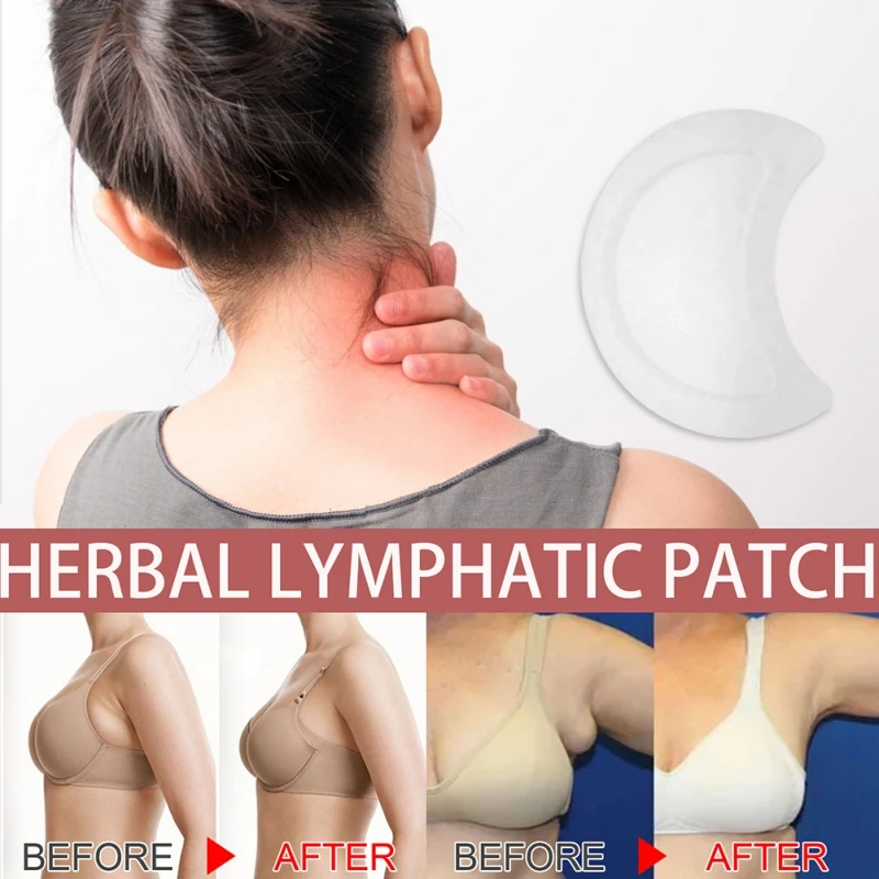 

5Pcs/10Pcs Ginger Lymphatic Drainage Patches Lymph Care Lymph Node Patches Body Skin Care Tools