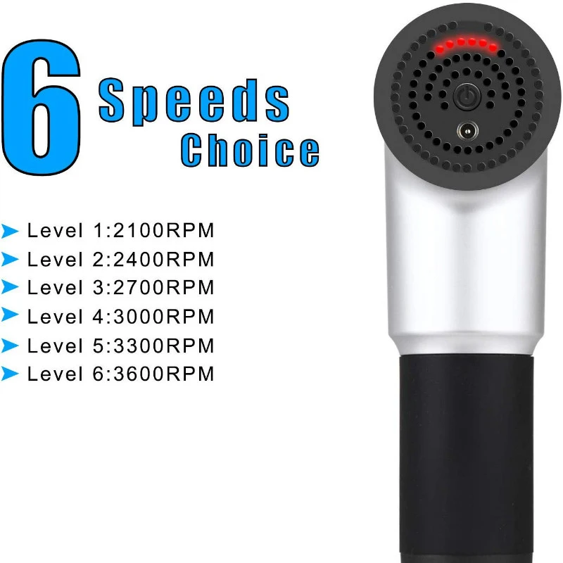 Массажный пистолет глубокий динамической терапии вибратор массаж мышц