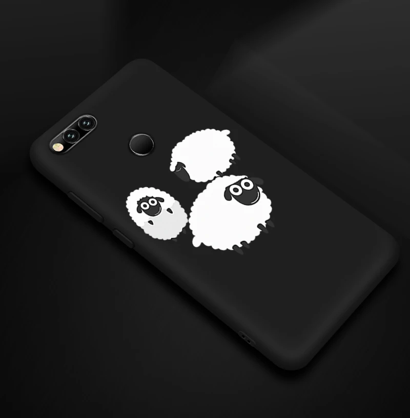Ультратонкий чехол для huawei Honor 7A Pro 7C 7X цветные Матовые чехлы для телефонов Redmi 5 Plus 5A 6 6A Go Мягкий Силиконовый ТПУ Черный чехол - Цвет: 09