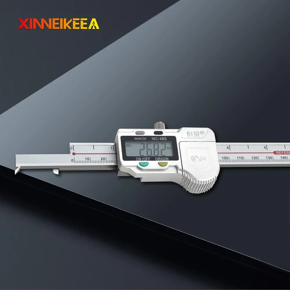 Высокоточный штангенциркуль с внутренним пазом цифровой дисплей спецификация