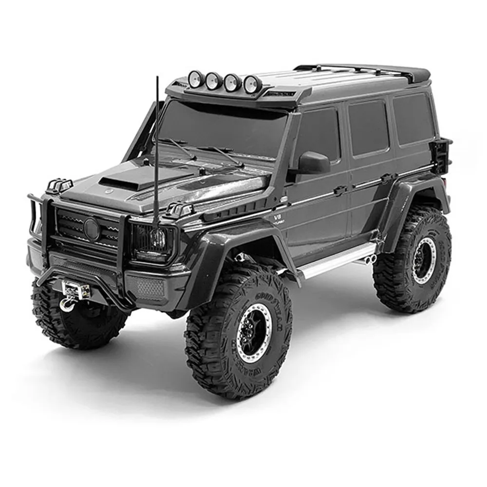 Пластиковая антенна и металлический передний бампер для 1/10 TRAXXAS TRX6 G63 TRX4 G500 RC