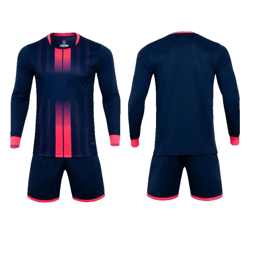 Новый Комплект футболок с цифровой печатью для мужчин и детей футбольный