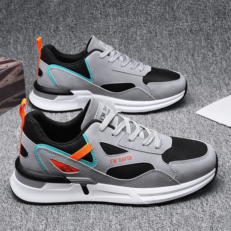 

New casual designer men's shoes walking shoes comfortable jogging sports shoes high quality men's shoes