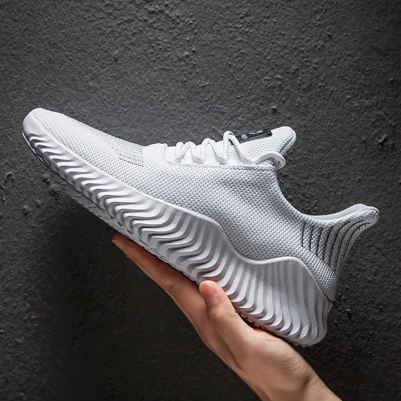 Модная мужская обувь для бега дышащие кроссовки мужские повседневные удобные