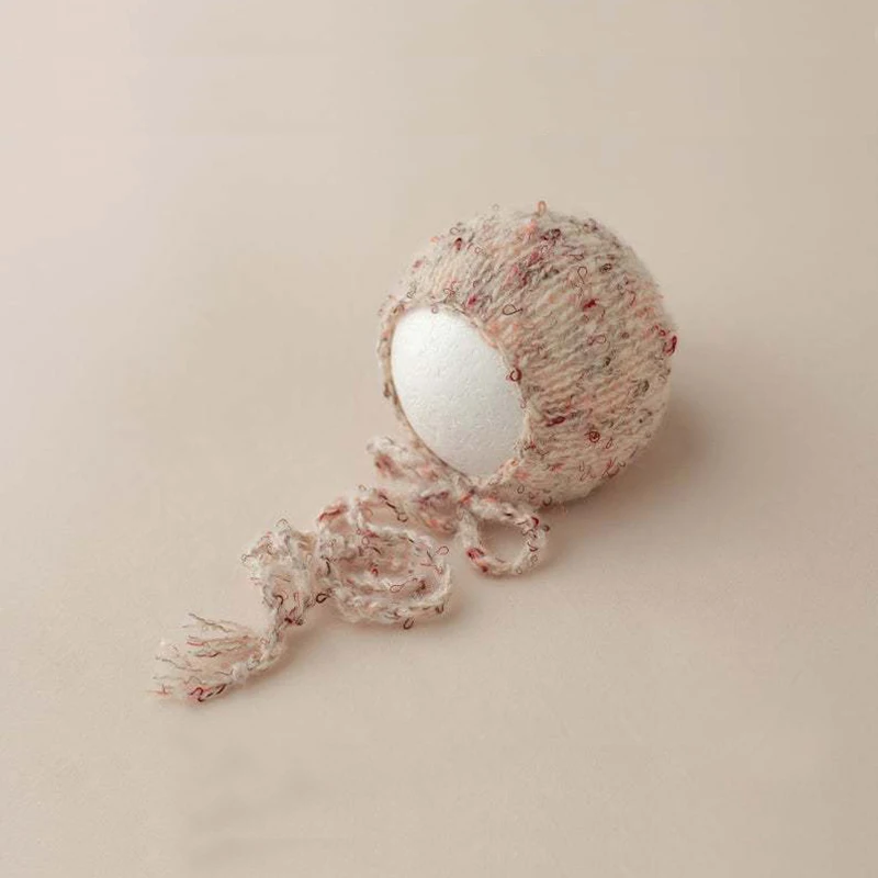 Шерстяная вязаная шапочка для новорожденного малыша младенцев крючком шапка