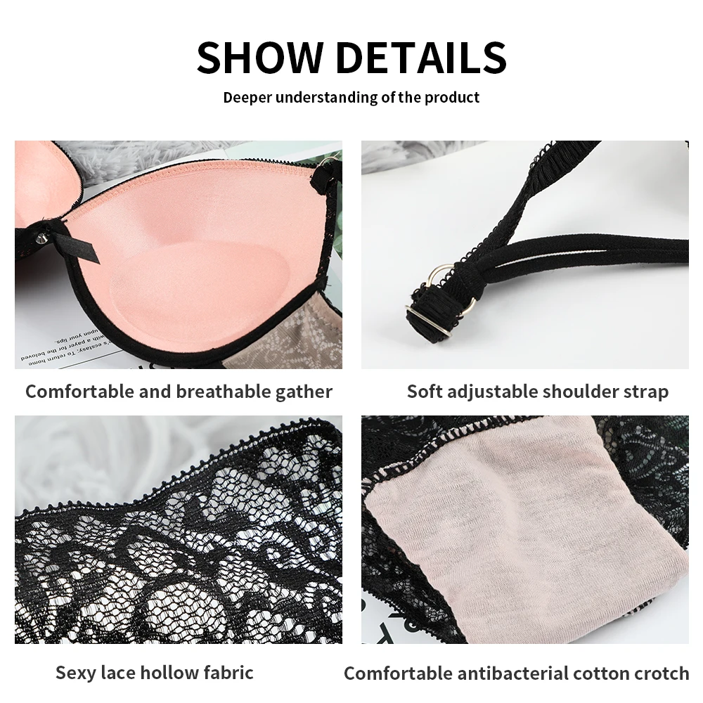 Набор бюстгальтеров сексуальное нижнее белье набор нижнего белья lenceria