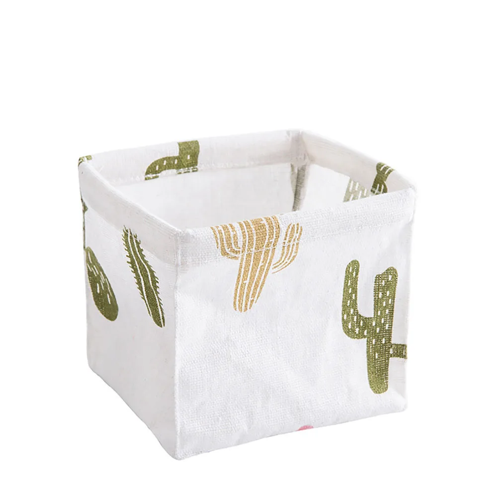 

1 шт. из хлопка и льна Многофункциональный ножка рейсфедера настольная коробка для хранения канцтоваров косметический метизы сортировки ящ...