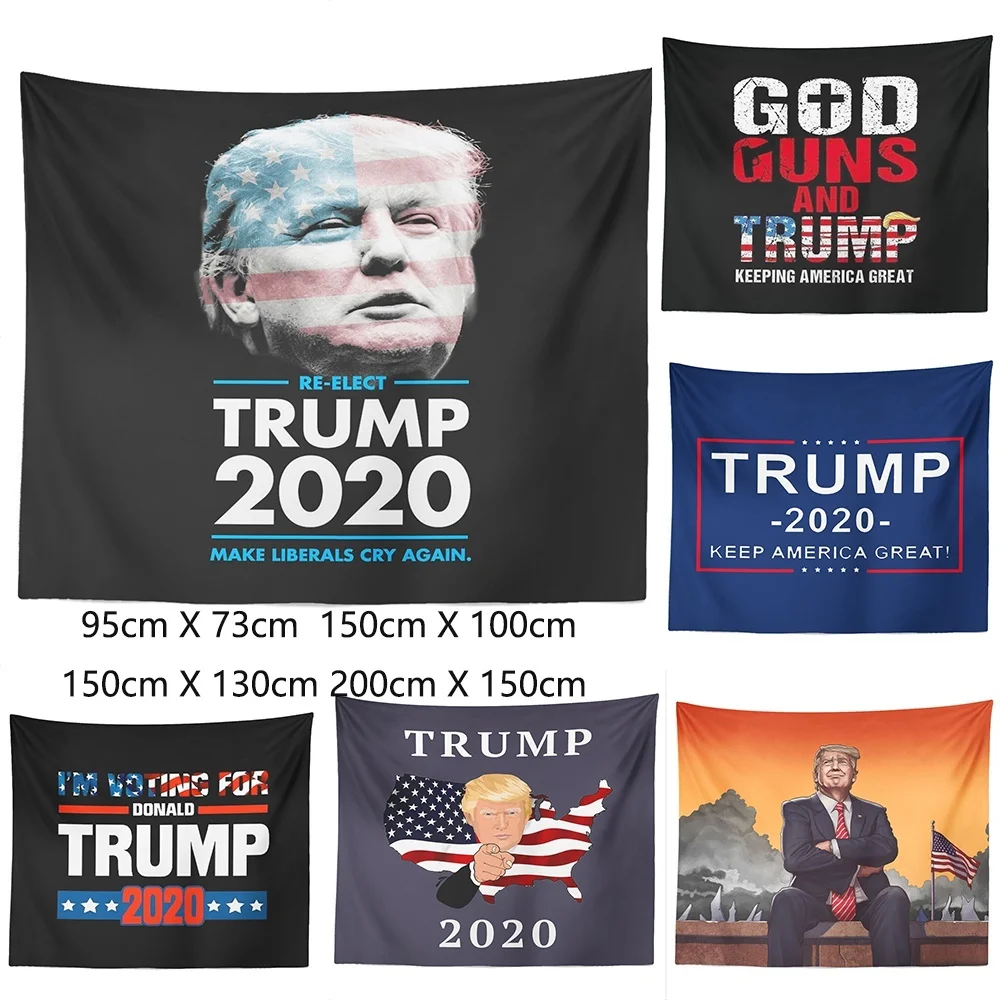 

Американский Трамп, новый дизайн, гобелен, декор для комнаты, хиппи, декор для комнаты, художественный Настенный декор для спальни, гостиной,...