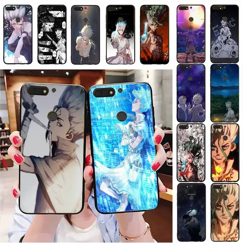 

Anime Dr. Stone Senku Ishigami Phone Case For Huawei Honor 7A 8X 9 10 20lite 10i 20i 7C 8C 5A 8A Honor Play 9X pro Mate 20 lite
