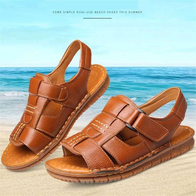 

2020 Summer New Soft Comfortable Outdoor Men's Shoes High Quality Male Beach Casual Shoes Fashion Water Walking Sandal Sandalias
