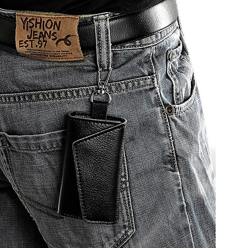 Брелок для ключей мужчин и женщин Органайзер чехол автомобиля бумажник ключница