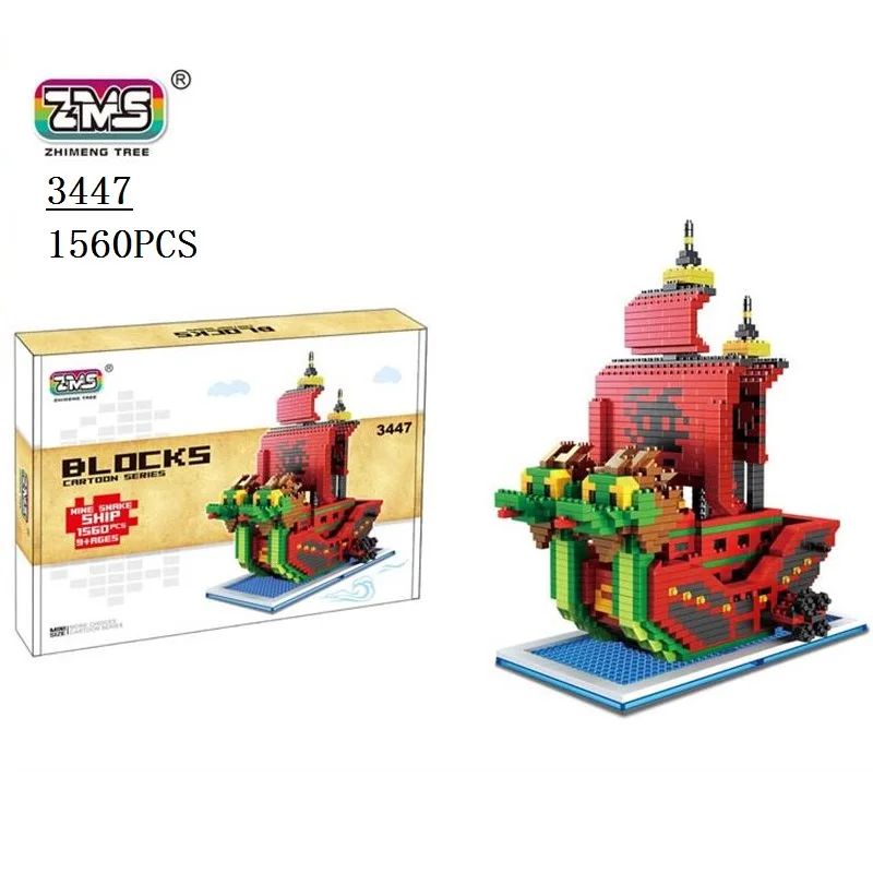 Мини-конструктор ZMS один кусок корсар самодельные строительные игрушки