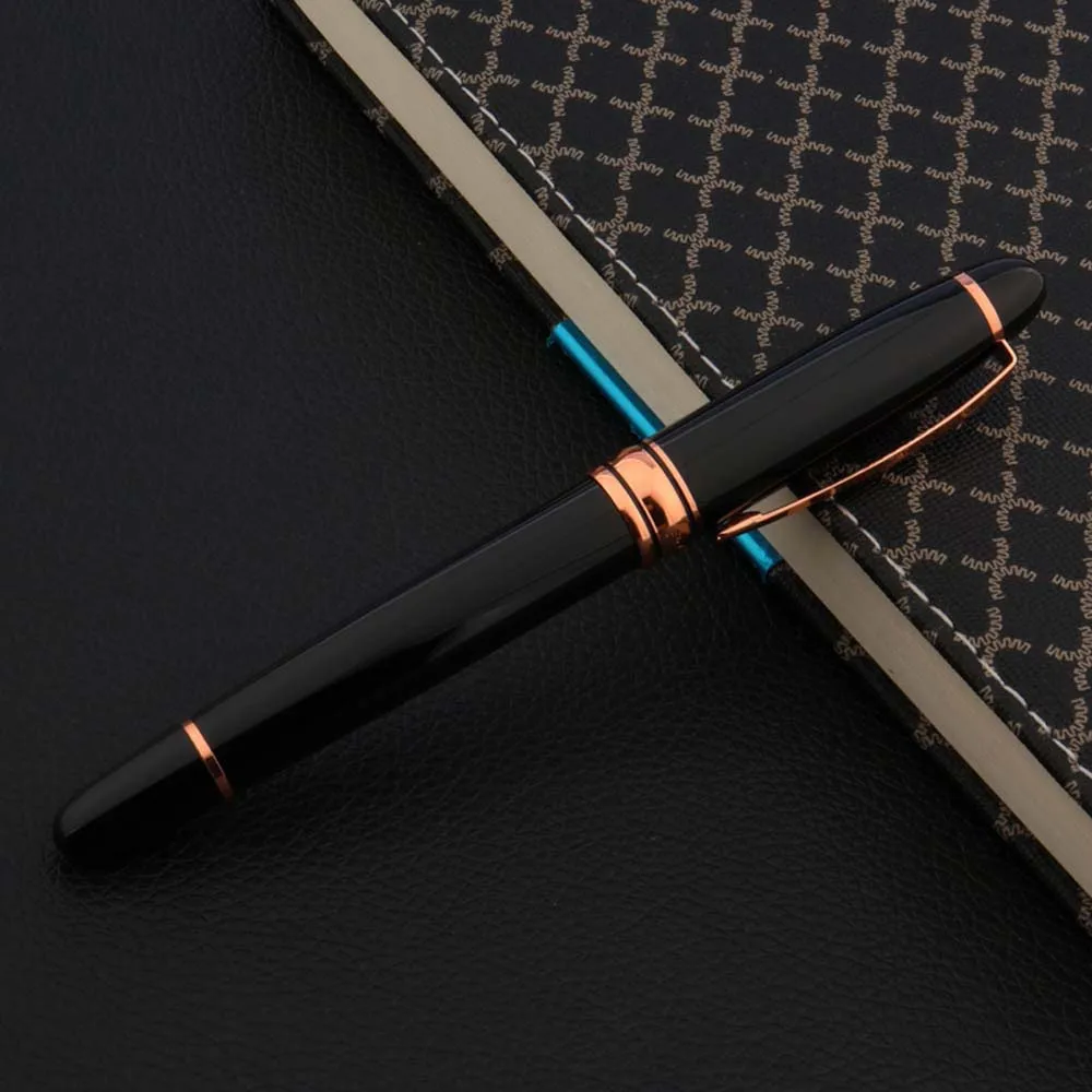 Перьевая ручка с золотистыми крыльями металлическая 6100|gift fountain pen|fountain penpen pen |