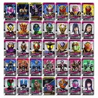 kamen rider original pvc card zero one zi o anime character gilt collection flash card table toy battle game gift expansion pack