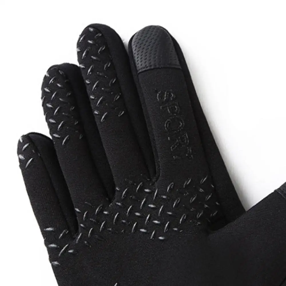 

1 Pair Waterproof Warm Gloves Thermal Lightweight Comfortable Cycling Anti-slip Gloves Sports R6K7