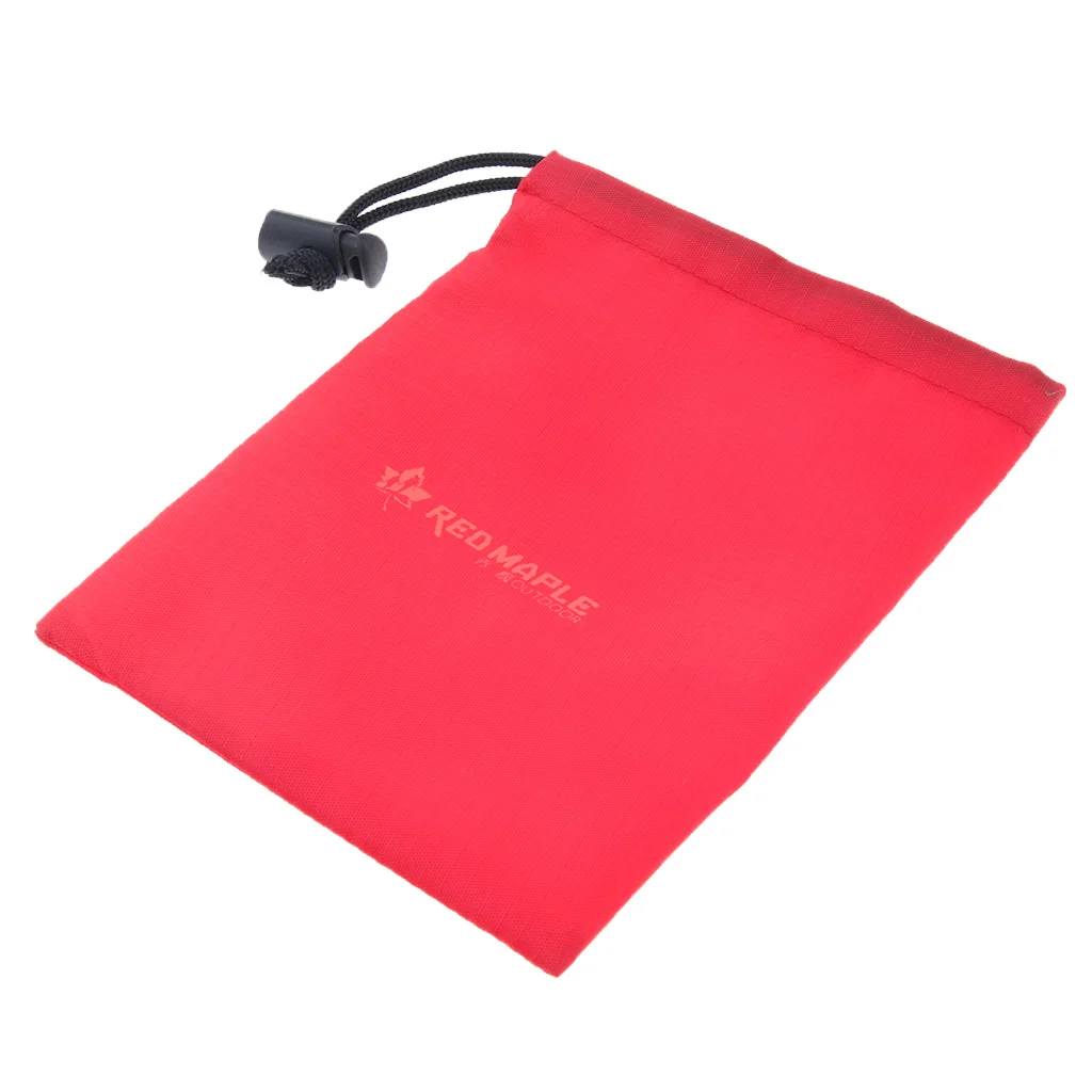 S Camping Tent Stakes Storage Bag Drawstring Sack Pouch Organizer Packing for BBQ Hiking Backpacking Fishing Swimming - Цвет: S