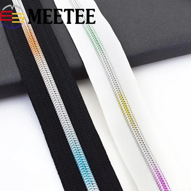 Молния нейлоновая с открытым концом для шитья Спортивная пальто одежды