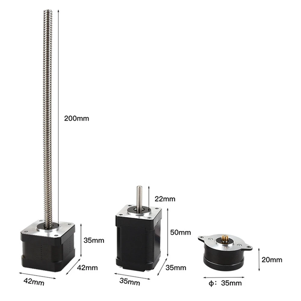 

High-quality For Voron v0.1 Motors Kit Motors 36+40 Screw+35 Stepper Motor Linear Stepper Motor Kit