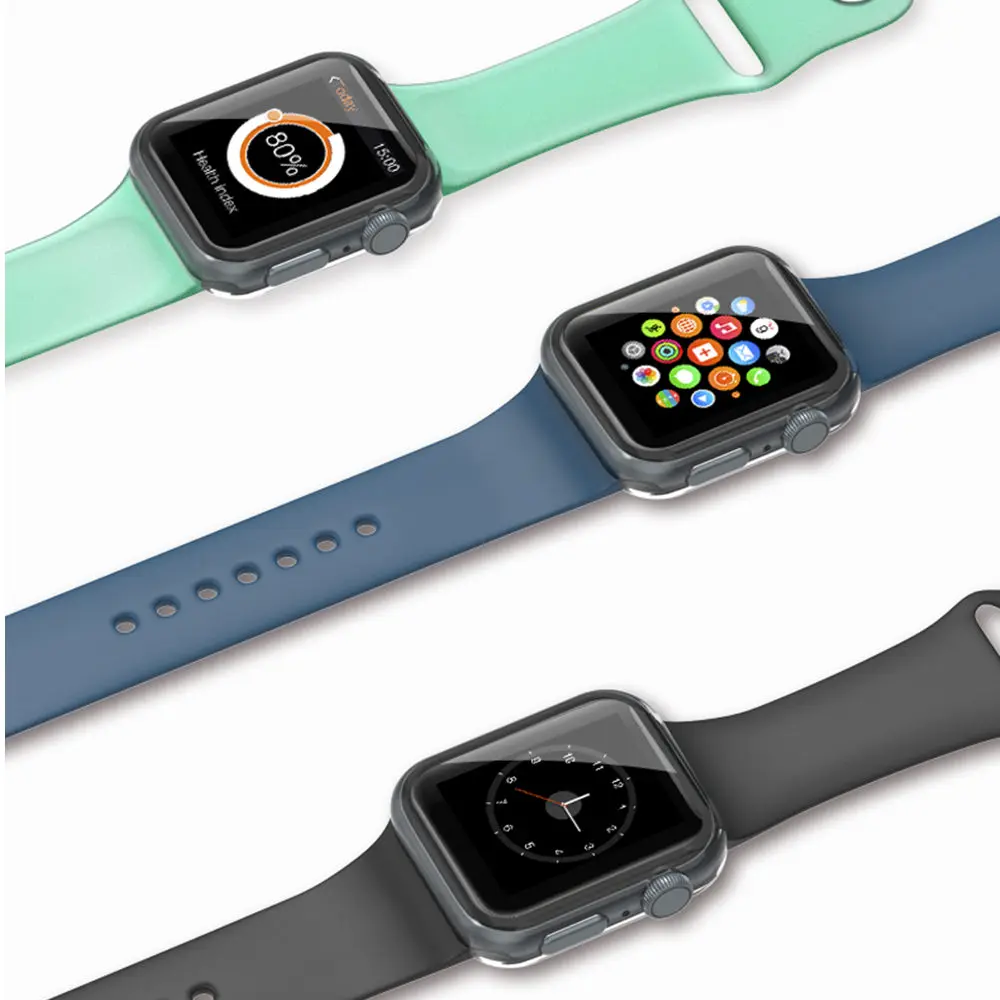 

Cover for Apple watch case 44mm 40mm iWatch Case Ultra-thin bumper Protector Apple watch series 5 4 44 40 mm Accessories