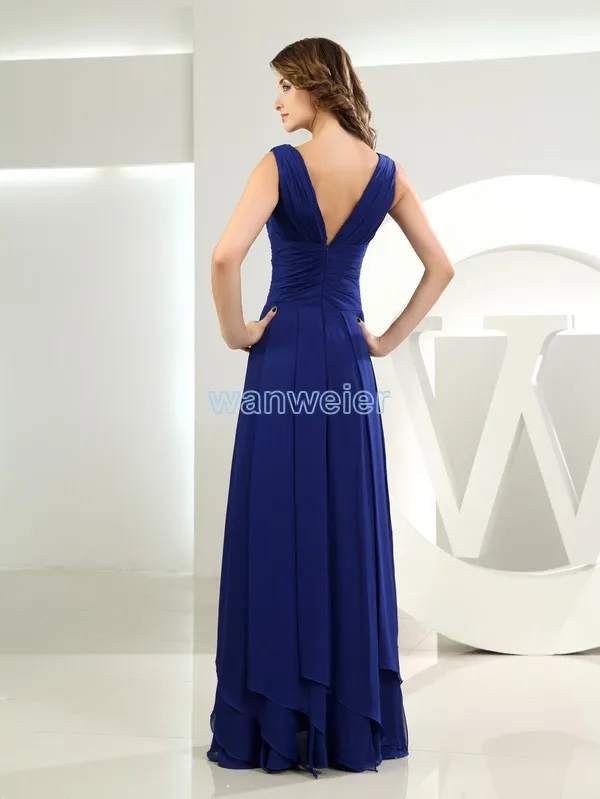 free shipping maxi dresses long 2020 royal blue vestidos formales brides maid dress plus size women's formal Bridesmaid Dresses | Свадьбы