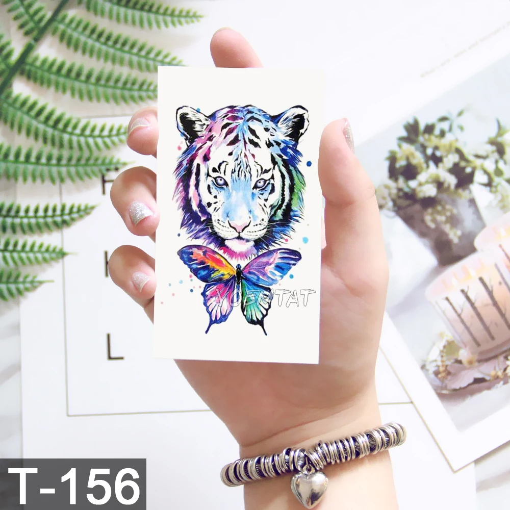 

Cute Watercolor Cartoon Design Temporary Tattoo For Kids Children Lamp Water Trasnfer Tattoo Stickers Ocean Women Girl Tatoos