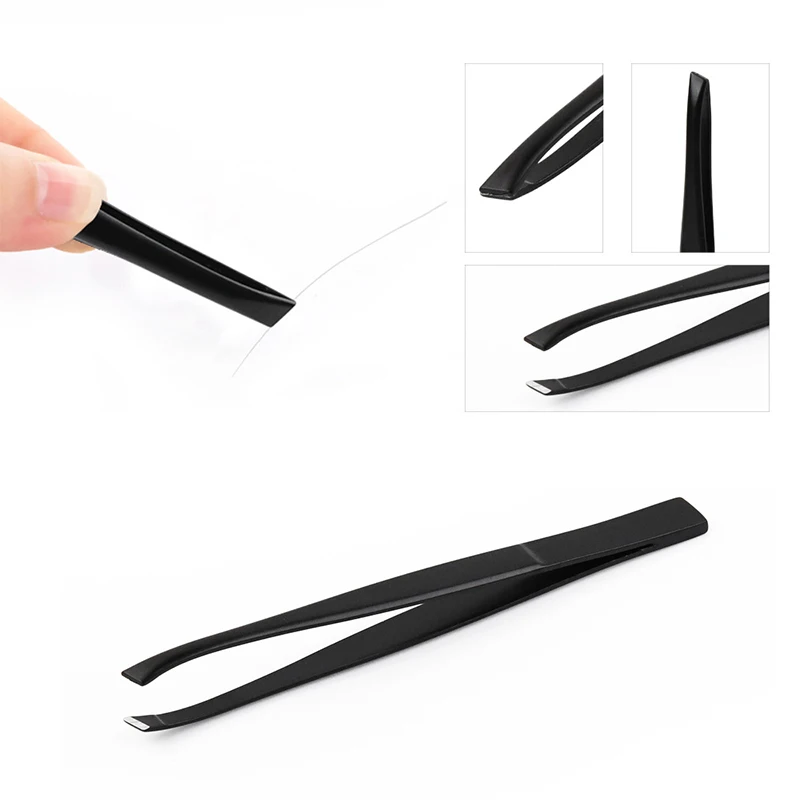 1 шт для бровей Пинцет из нержавеющей стали Нержавеющая сталь уход за кожей лица