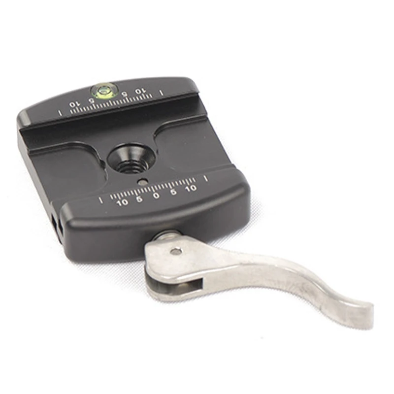 

FITTEST JZ-55LR Quick-Release Plate Buckle Holder for RRS 55MM Quick-Release Plate Holder, Panoramic Holder, Pan-Tilt Holder