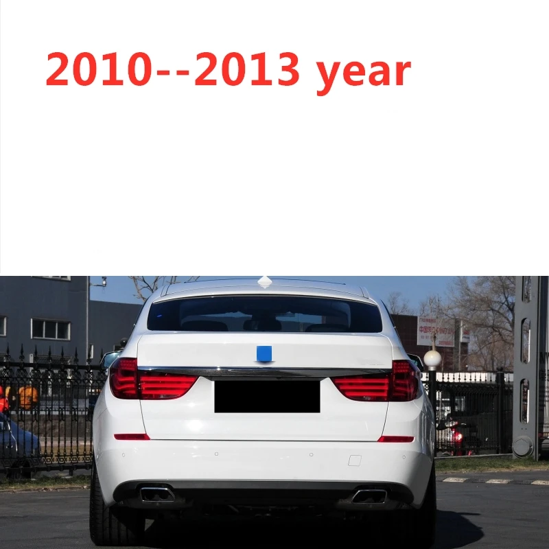 Спойлер для BMW 5 серии GT F07 2010-2017 года глянцевый черный из настоящего углеродного