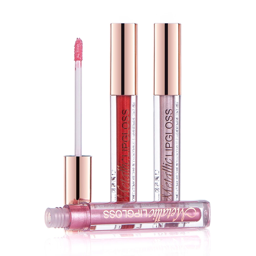 Матовая жидкая губная помада 1 шт. водостойкий макияж металлический блеск для губ