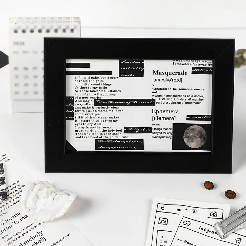 1 рулон винтажной ленты Washi полупрозрачная лента для домашних животных ретро