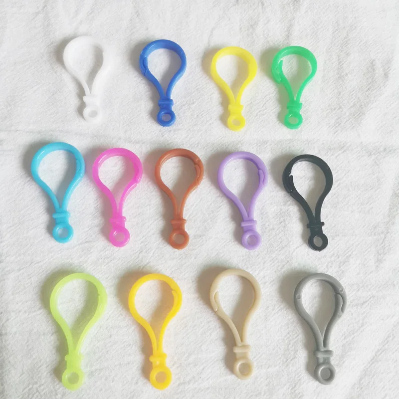 

1000 шт. 48-23 мм акриловые крючки с застежкой «сделай сам». Искусственное кольцо лобстер. Звеньевая цепь для женщин, аксессуары для изготовлени...