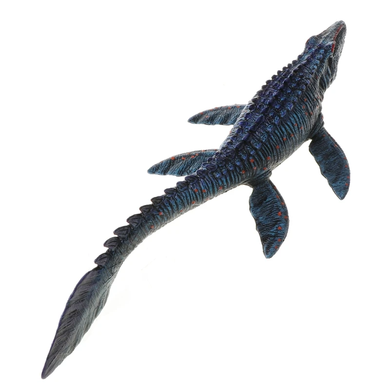 

Simulation Static Solid Marine Animal Model Ornaments Movable Jaw Mosasaur Scene Decoration Dinosaur Props Kids Toy P15C