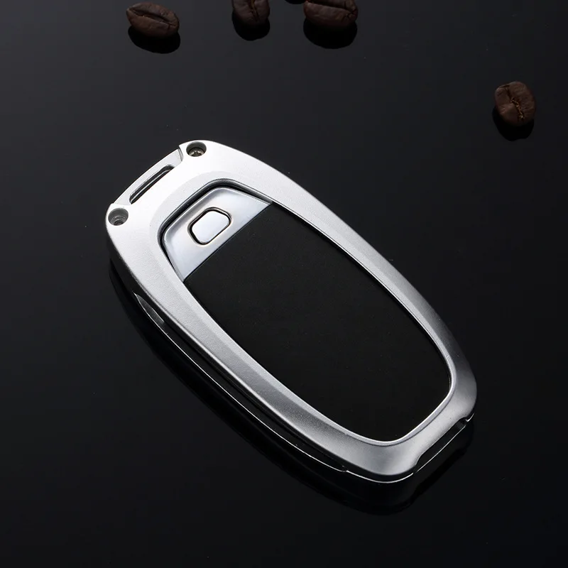 Чехол для автомобильного ключа из алюминиевого сплава чехол A4 A5 A6 A7 A8 Q5 B6 B7 B8 TT S5 Q7