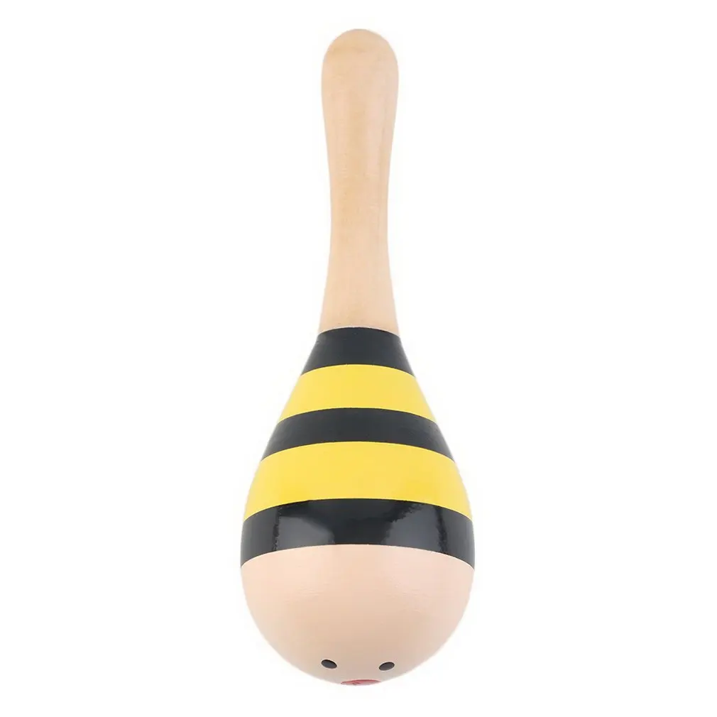 5 шт. Детские звуковые погремушки для малышей Музыкальные инструменты деревянный