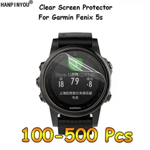 100 Pcs/Lot For Garmin Fenix 5s SmartWatch New HD Clear Screen Protector Protective Film Guard With Cleaning Cloth